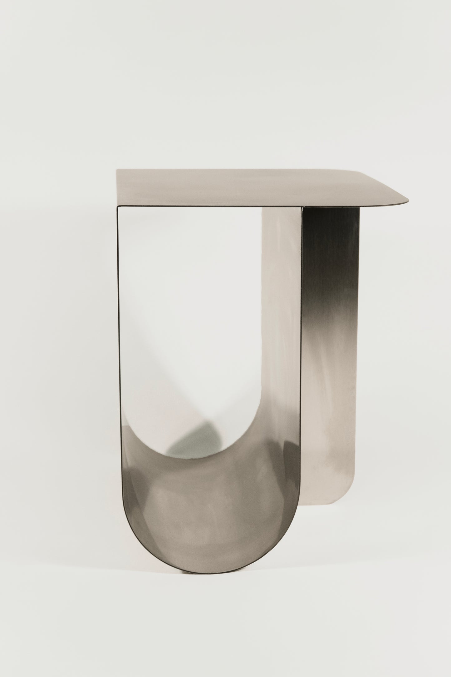 Demi Stainless Side Table