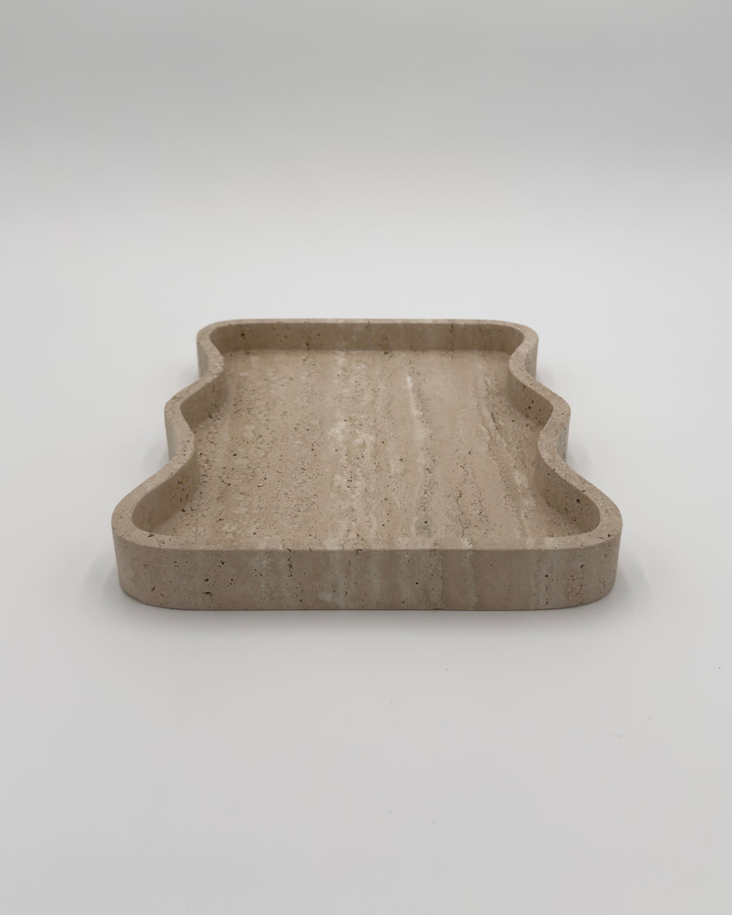 Wilma Travertine Tray Beige
