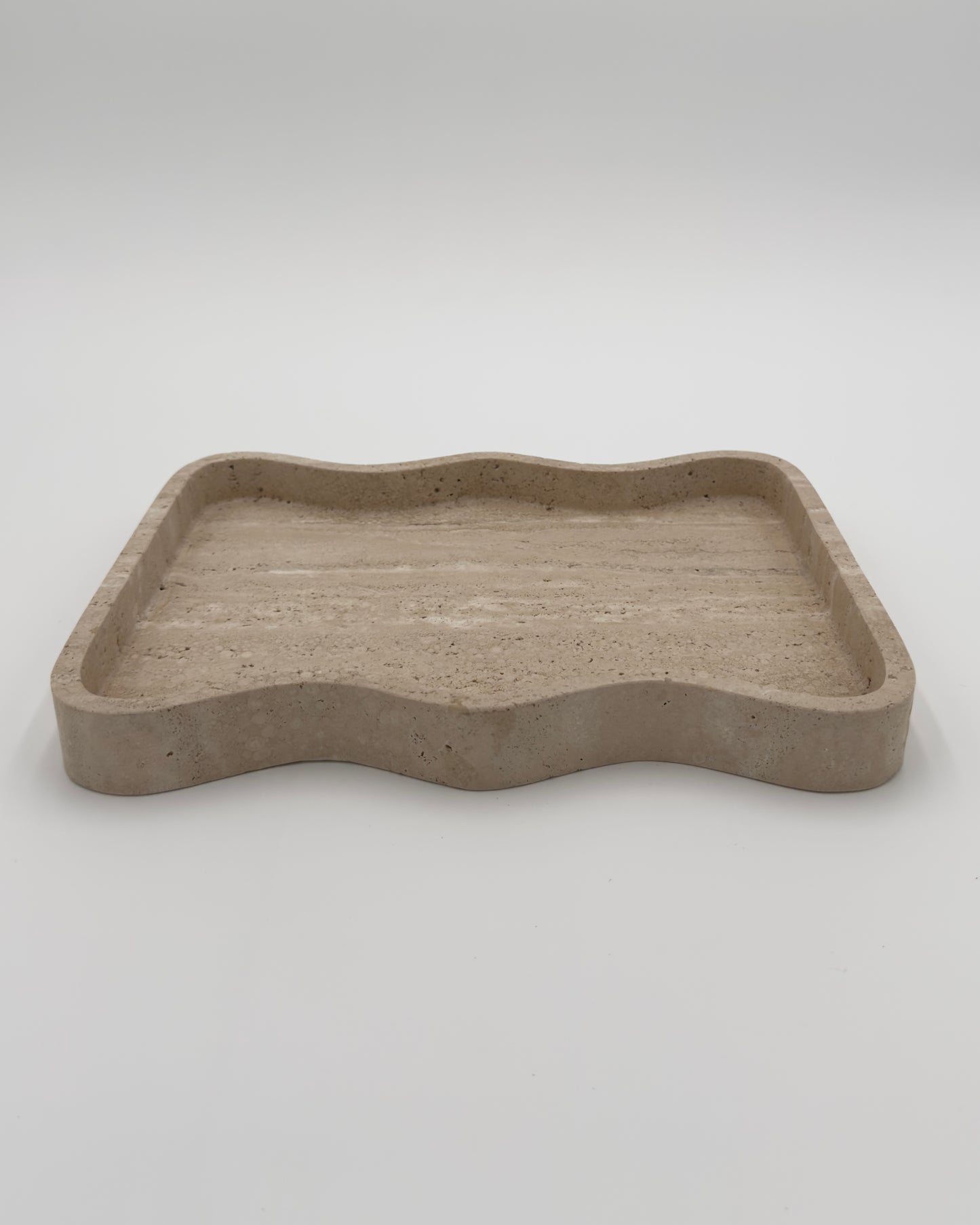 Wilma Travertine Tray Beige