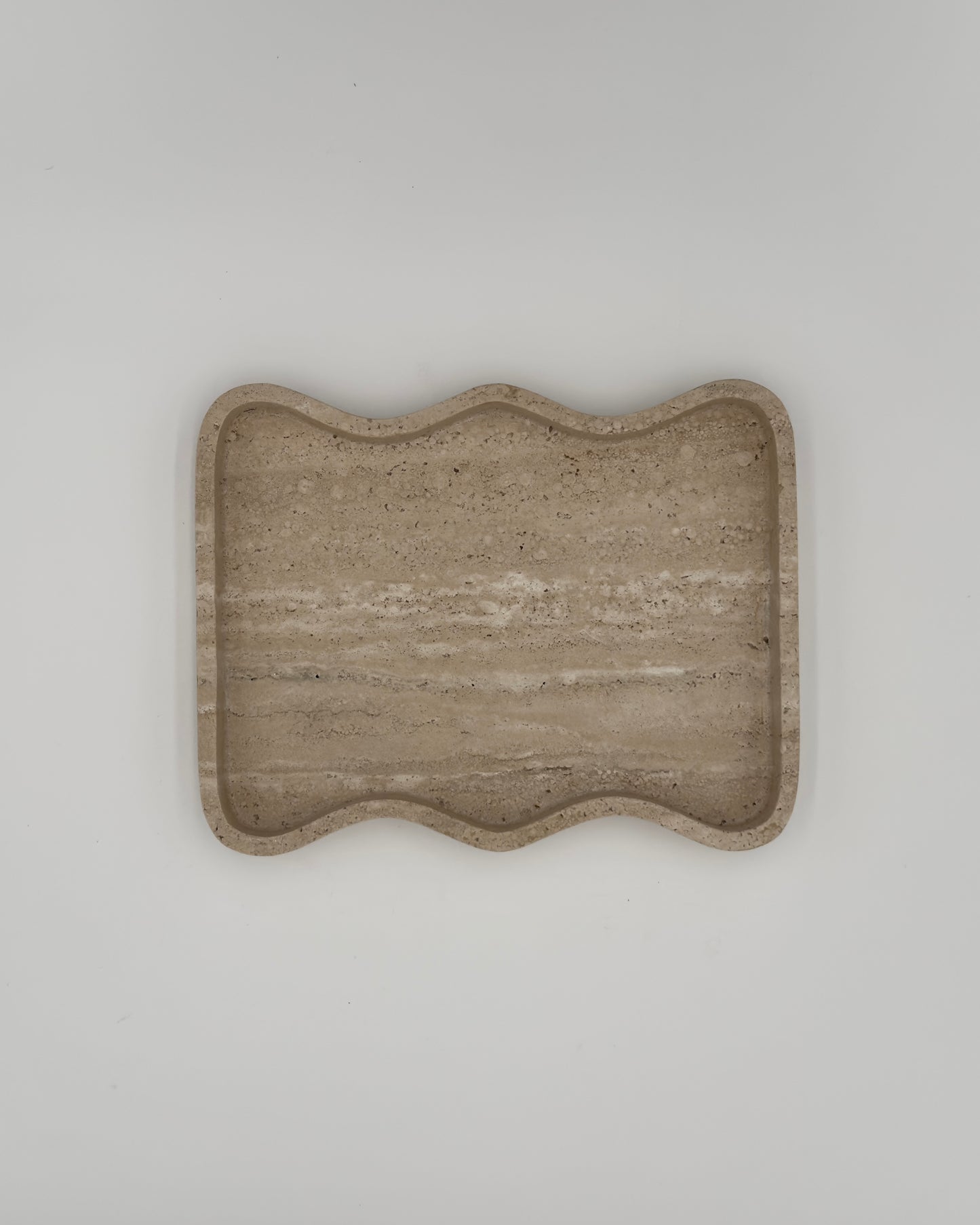 Wilma Travertine Tray Beige