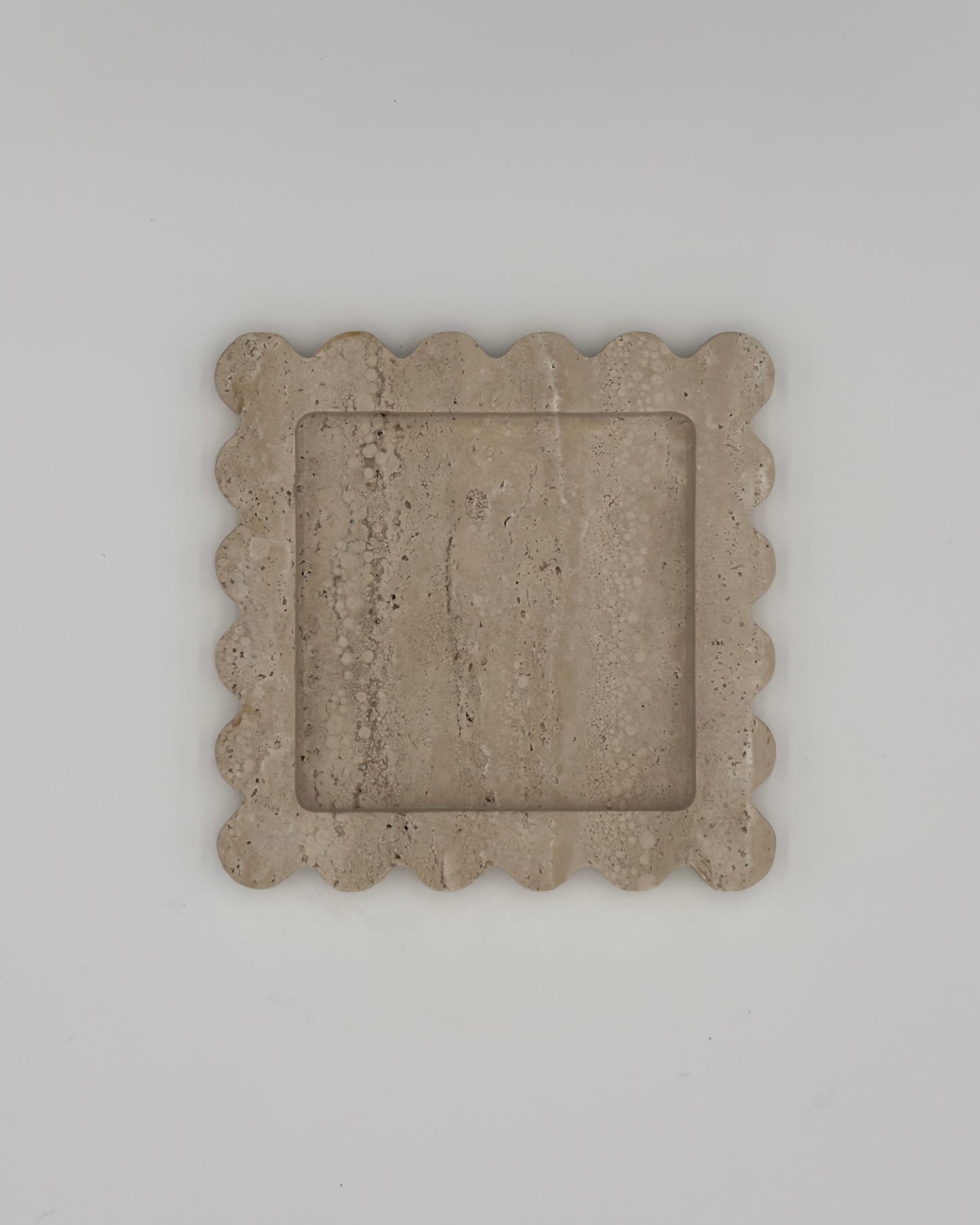 Sidney Travertine Tray Beige