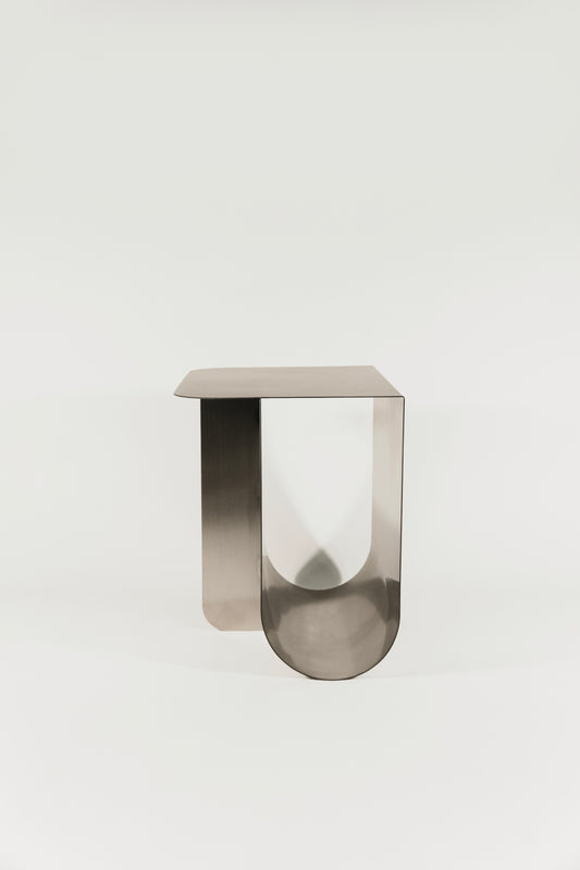 Demi Stainless Side Table
